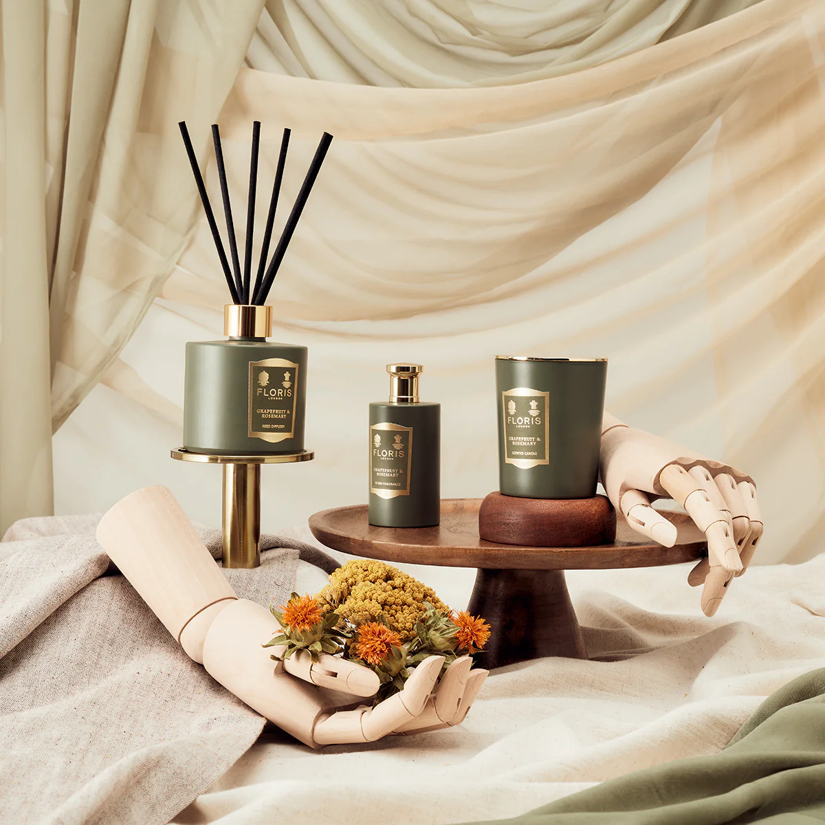 Grapefruit & Rosemary - Reed Diffuser 200ml - Image 3